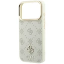 Guess Peony 4G Small Logo MagSafe Apple iPhone 18 Pro / 17 Pro beige
