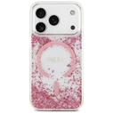 Guess Resin Bottom Glitter MagSafe Apple iPhone 18 Pro / 17 Pro pink
