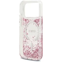 Guess Resin Bottom Glitter MagSafe Apple iPhone 18 Pro / 17 Pro pink