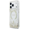 Guess Resin Bottom Glitter MagSafe Apple iPhone 18 Pro / 17 Pro gold