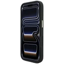 Guess Stripe Peony 4G Logo MagSafe Apple iPhone 18 Pro / 17 Pro black