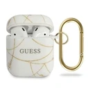 Guess GUACAPTPUCHWH Apple AirPods Pro cover white Gold Chain Collection