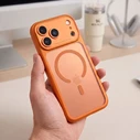 Tech-Protect MagPeak MagSafe CC Apple iPhone 17 Pro / 18 Pro Matte Cosmic Orange