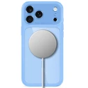 Tech-Protect MagPeak MagSafe CC Apple iPhone 17 Pro Max / 18 Pro Max Light Blue/clear