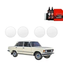 GrizzGlass BodyShield Lamp Protective Film Fiat 125P (1967-1991) [4in1]