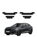 GrizzGlass HeavyDuty Black Door Sill Protective Film Cupra Formentor (2020-2024) [4in1]