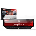 Matte GrizzGlass CarDisplay Protection Jeep Compass 16" (2026)