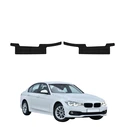 GrizzGlass HeavyDuty Black Door Sill Protective Film BMW 3 F30 Sedan LCI (2015-2018) [2in1]