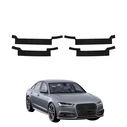GrizzGlass HeavyDuty Black Door Sill Protective Film Audi A6 C7 Sedan (2011-2014) [4in1]
