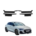 GrizzGlass HeavyDuty Black Door Sill Protective Film Audi A3 8Y Hatchback 5D (2024-2026) [4in1]
