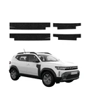 GrizzGlass HeavyDuty Black Door Sill Protective Film Dacia Duster (2024-2026) [4in1]