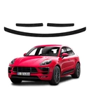 GrizzGlass HeavyDuty Black Trunk Sill Protective Film Porsche Macan GTS (2021-2024) [3in1]