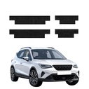 GrizzGlass HeavyDuty Black Door Sill Protective Film Seat Arona (2021-2026) [4in1]
