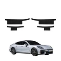 GrizzGlass HeavyDuty Black Door Sill Protective Film Porsche Panamera 2 (2016-2024) [4in1]