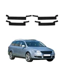 GrizzGlass HeavyDuty Black Door Sill Protective Film Volkswagen Passat B6 Variant (2005-2010) [4in1]