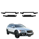 GrizzGlass HeavyDuty Black Door Sill Protective Film Volvo XC70 3 Kombi 5D (2013-2016) [4in1]