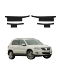 GrizzGlass HeavyDuty Black Door Sill Protective Film Volkswagen Tiguan 5D (2007-2011) [4in1]