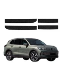 GrizzGlass HeavyDuty Black Door Sill Without Overlays Protective Film Volkswagen Tiguan 3 (2024-2026) [4in1]