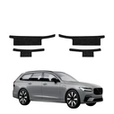 GrizzGlass HeavyDuty Black Door Sill Protective Film Volvo V90 (2021-2026) [4in1]