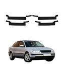 GrizzGlass HeavyDuty Black Door Sill Protective Film Volkswagen Passat B5 Sedan (1996-2000) [4in1]