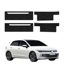 GrizzGlass HeavyDuty Black Door Sill Protective Film Volkswagen Golf 8 Hatchback (2024-2026) [4in1]