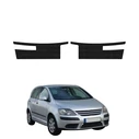 GrizzGlass HeavyDuty Black Door Sill Protective Film Volkswagen Golf Plus Hatchback 5D (2004-2008) [2in1]
