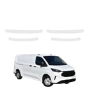 GrizzGlass HeavyDuty Clear Door Sill Protective Film Ford Custom (2023-2026) [4in1]