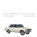 GrizzGlass HeavyDuty Clear Door Sill Protective Film Fiat 125P (1967-1991) [4in1]