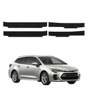 GrizzGlass HeavyDuty Black Door Sill Protective Film Toyota Corolla Kombi Facelift (2022-2026) [4in1]
