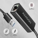 Αντάπτορας Δικτύου USB Axagon ADE-AR, USB-A 3.2 Gen 1 1Gbit