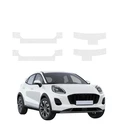 GrizzGlass HeavyDuty Clear Door Sill Protective Film Ford Puma Facelift (2024-2026) [4in1]