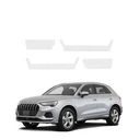 GrizzGlass HeavyDuty Clear Door Sill Protective Film Audi Q3 Sportback (2018-2025) [4in1]
