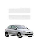 GrizzGlass HeavyDuty Clear Trunk Sill Protective Film Peugeot 206 (1998-2009)