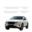 GrizzGlass HeavyDuty Clear Door Sill Protective Film Nissan Qashqai 3 (2021-2024) [4in1]