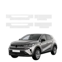 GrizzGlass HeavyDuty Clear Door Sill Protective Film Renault Captur (2024-2026) [4in1]