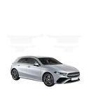 GrizzGlass HeavyDuty Clear Door Sill Protective Film Mercedes A-Class W177 (2018-2026) [4in1]