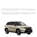 GrizzGlass HeavyDuty Clear Door Sill Protective Film Suzuki Vitara Facelift (2024-2026) [4in1]