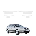 GrizzGlass HeavyDuty Clear Door Sill Protective Film Skoda Octavia 2 Kombi (2004-2008) [4in1]