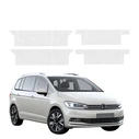 GrizzGlass HeavyDuty Clear Door Sill Protective Film Volkswagen Touran (2024-2026) [4in1]