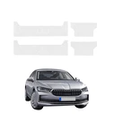 GrizzGlass HeavyDuty Clear Door Sill Protective Film Skoda Superb 4 Liftback (2024-2026) [4in1]