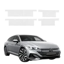 GrizzGlass HeavyDuty Clear Door Sill Protective Film Volkswagen Arteon (2024-2025) [4in1]