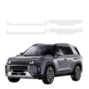 GrizzGlass HeavyDuty Clear Door Sill Protective Film SsangYong Torres (2024-2026) [4in1]