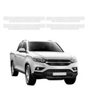 GrizzGlass HeavyDuty Clear Door Sill Protective Film SsangYong Musso (2023-2026) [4in1]