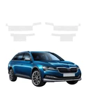 GrizzGlass HeavyDuty Clear Door Sill Protective Film Skoda Superb 3 Combi (2019-2023) [4in1]