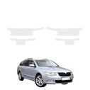 GrizzGlass HeavyDuty Clear Door Sill Protective Film Skoda Superb 2 Sedan 4D (2008-2013) [4in1]