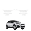 GrizzGlass HeavyDuty White Door Sill Protective Film Peugeot 3008 (2016-2024) [4in1]