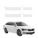 GrizzGlass HeavyDuty Clear Door Sill Protective Film Skoda Superb 3 Combi (2015-2019) [4in1]