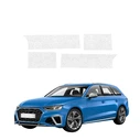 GrizzGlass HeavyDuty White Door Sill Protective Film Audi A4 Avant (2019-2024) [4in1]