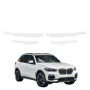 GrizzGlass HeavyDuty White Door Sill Protective Film BMW X5 (2018-2023) [4in1]
