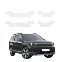 GrizzGlass HeavyDuty White Door Sill Protective Film Hyundai Santa Fe (2023-2026) [4in1]
